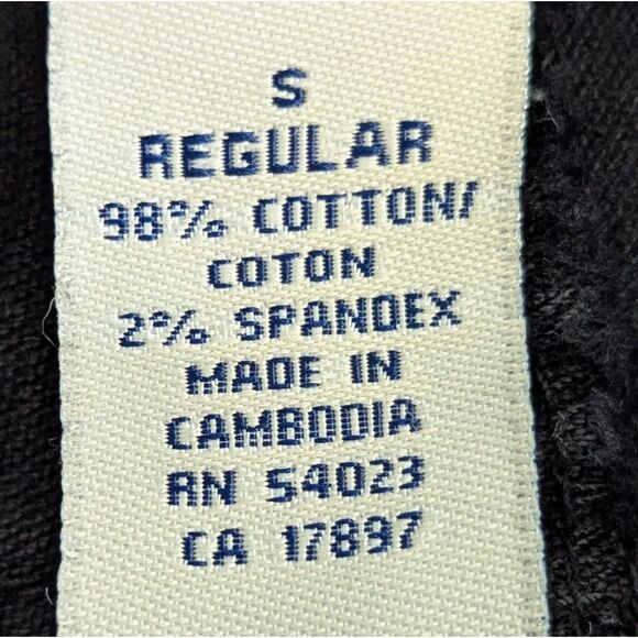 Old Navy Maternity corduroy black elastic waist stretch pants   Sz S - Picture 8 of 11